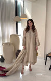 Designer Party Wear Pur Jimmy Choo Silk Top Plazzo And Dupatta Set