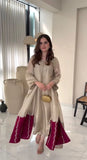 Designer Party Wear Pur Jimmy Choo Silk Top Plazzo And Dupatta Set