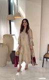 Designer Party Wear Pur Jimmy Choo Silk Top Plazzo And Dupatta Set