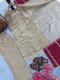 Designer Party Wear Pur Jimmy Choo Silk Top Plazzo And Dupatta Set