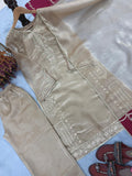 Designer Party Wear Pur Jimmy Choo Silk Top Plazzo And Dupatta Set