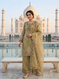 DESIGNER EMBROIDERED WITH CUT WORKED TOP PLAZZO SUIT WITH DUPATTA