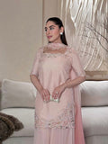 Heavy Roman Glass Silk Material With Multi Embroidery And Bids Moti Work Salwar Kameez