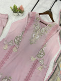 WEDDING SEASON WEAR BEAUTIFUL SEQUENCE EMBROIDERED TOP PLAZZO WITH DUPATTA