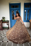 Pure Fendy Silk With Embroidery Sequence Work Beautiful Salwar Kameez