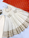Fully Stitched & Ready To Wear Cosmos Gold Fabric Beautiful Salwar Kameez
