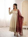 Fully Stitched & Ready To Wear Cosmos Gold Fabric Beautiful Salwar Kameez