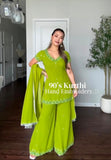 Fully Stitched & Ready to Wear Fox Georgette with Embroidery Sequence Work Salwar Kameez