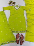Fully Stitched & Ready to Wear Fox Georgette with Embroidery Sequence Work Salwar Kameez