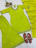 Fully Stitched & Ready to Wear Fox Georgette with Embroidery Sequence Work Salwar Kameez