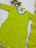 Fully Stitched & Ready to Wear Fox Georgette with Embroidery Sequence Work Salwar Kameez