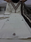 Beautiful Embroidery work Suit Sets in Pure Lilan Suit Set Top pent