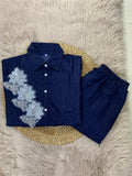 Embroidery Cordset BIGGER sizes Fabric Denim