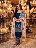 Designer Party Wear Pure Fendi Silk Top  Farshi Palazzo With Dupatta Set
