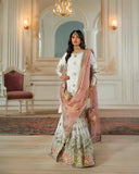 Heavy faux georgette With 5mm Embroidery Sequence Work Salwar Kameez