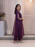 Fully Stitched 3 Pieces Embroidery Sequence work Kurta and Pant & Dupatta Set