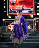 Vichitra silk with Coding dori with thread with Sequence work Beautiful Lehenga Choli
