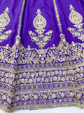 Vichitra silk with Coding dori with thread with Sequence work Beautiful Lehenga Choli