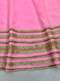 Latest Designer Party Wear Natural Crep Silk Anarkali Suit