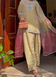 Designer Farshi Plazo Set With Classy Tones  Premium Fabric