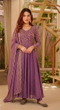 Latest Designer Heavy Cosmos Silk Anarkali Suit In New Fancy Style
