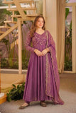 Latest Designer Heavy Cosmos Silk Anarkali Suit In New Fancy Style