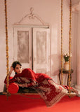 Designer Roman Silk Beautiful Top Botttom And Dupatta With Thread sequnce And Rivet Moti Work