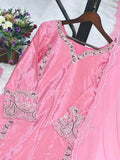 NEW TRADITIONAL 3 PIECE LONG KURTI WITH BOTTOM AND BEAUTIFUL DUPATTA