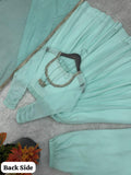 Heavy Faux with Designer Lace Work in Neck Beautiful Salwar Kameez