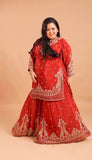 BHARTI SHINGH INSPIRED NEW LAUNCHING HEAVY 3 PIECES SUIT PAIR WITH EMBROIDERY WORK