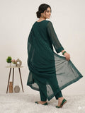 DESIGNER BEAUTIFUL SEQUENCE AND EMBROIDERY WOR TOP PANT WITH DUPATTA