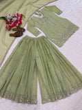 Heavy Crunchy Silk With 5mm Sequence Embroidery Work Salwar Kameez