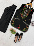 Rayon with Soft Micro Cotton Lining & Intricate heavy thread work Co-Ord Set