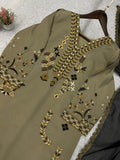 SUMMER SEASON WEAR BEAUTIFUL EMBROIDERED PAKISTANI PLAZZO SET
