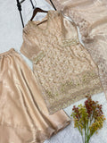 FENDY WITH BEADS WITH SEQUENCE EMBROIDERY & CUT WORK SALWAR KAMEEZ