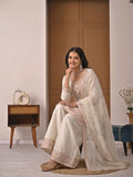New Designer Party Wear Look Heavy Crunchy Silk Material Top Plazzo and Dupatta