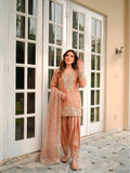 New Designer Party Wear Look Pure Nc Moss Silk Top & Farshi Palazzo With Dupatta set