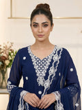 BEAUTIFUL SEQUENCE EMBROIDERED TOP PLAZZO WITH DUPATTA