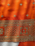 Chinon with Soft Micro Inner & thread With Intricate Sequence work Salwar Kameez