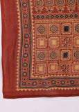 Reyon Slub with Printed Neck Patch Beautiful Salwar Kameez