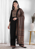 Reyon Slub with Printed Neck Patch Beautiful Salwar Kameez