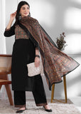 Reyon Slub with Printed Neck Patch Beautiful Salwar Kameez