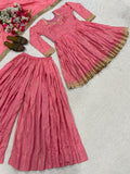 Heavy CP Vichitra Silk With Heavy Embroidery 5mm Sequence Work Salwar Kameez