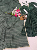 New Designer Heavy Brocade fabric Anarkali Suit In New Fancy Style