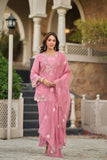 Fully Stitched & Ready to Wear Pure Heavy Natural Satin Salwar Kameez