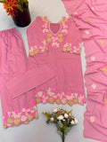 Fully Stitched & Ready to Wear Pure Heavy Natural Satin Salwar Kameez