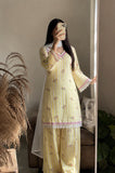 Heavy Pure Natural Crep Fully Fancy Sleeves Salwar Kameez