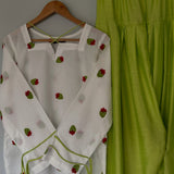 Heavy Pure Cameric Cotton Fully fancy Sleeves Beautiful Salwar Kameez