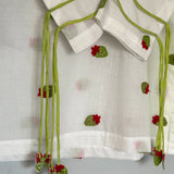 Heavy Pure Cameric Cotton Fully fancy Sleeves Beautiful Salwar Kameez