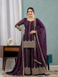 Heavy Crunchy Silk Material With 3mm Sequence Embroidery Work Salwar Kameez